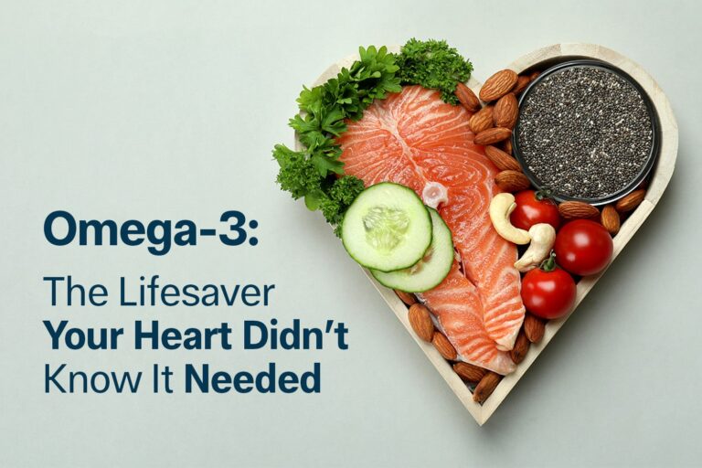 Omega-3: The Lifesaver Your Heart Didn’t Know It Needed
