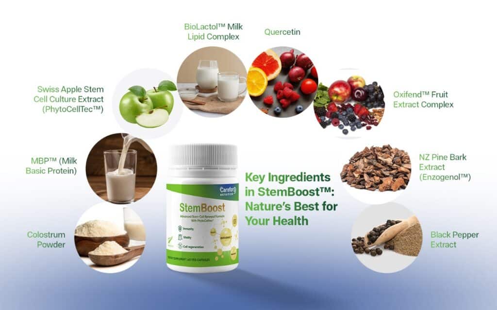 Key Ingredients in StemBoost™ Nature’s Best for Your Health