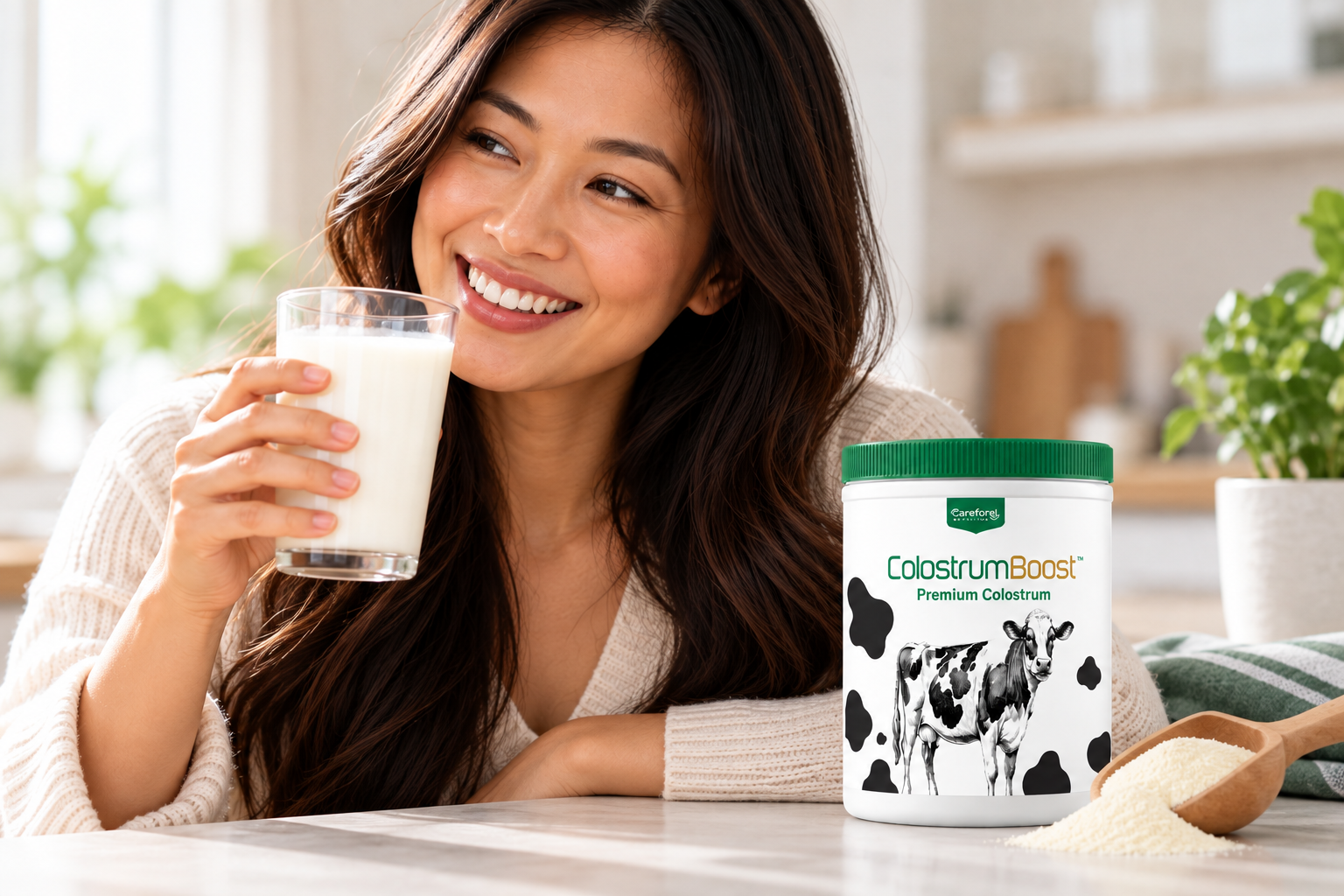 ColostrumBoost Premium Colostrum product label